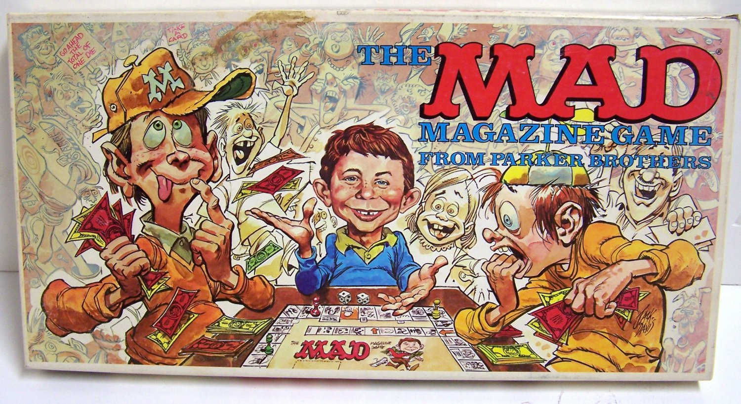 The Mad Magazine Game From Parker Brothers No 124 1979