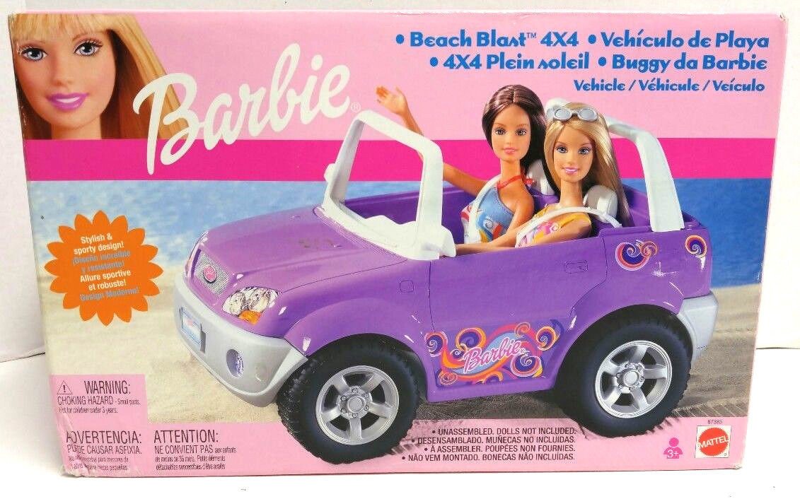 barbie beach car