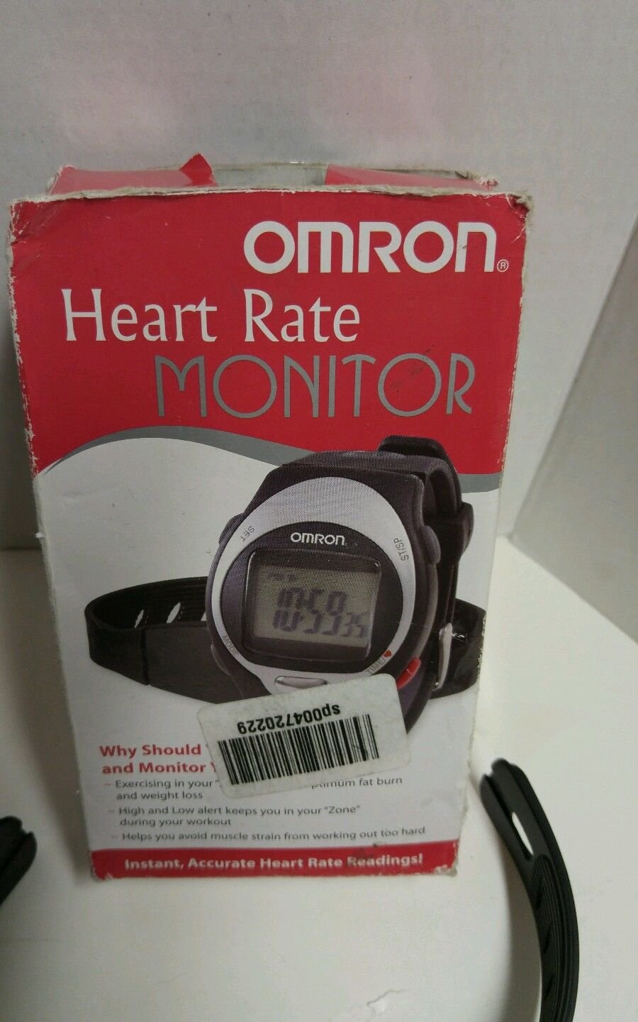 Omron Heart Rate Monitor HR100C with 3 Functions New, with Case