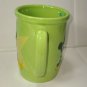Disney All Star Cast Mickey Goofy Donald Mug Embossed Lite Green Cup 5&acirc;�� Tall Cup