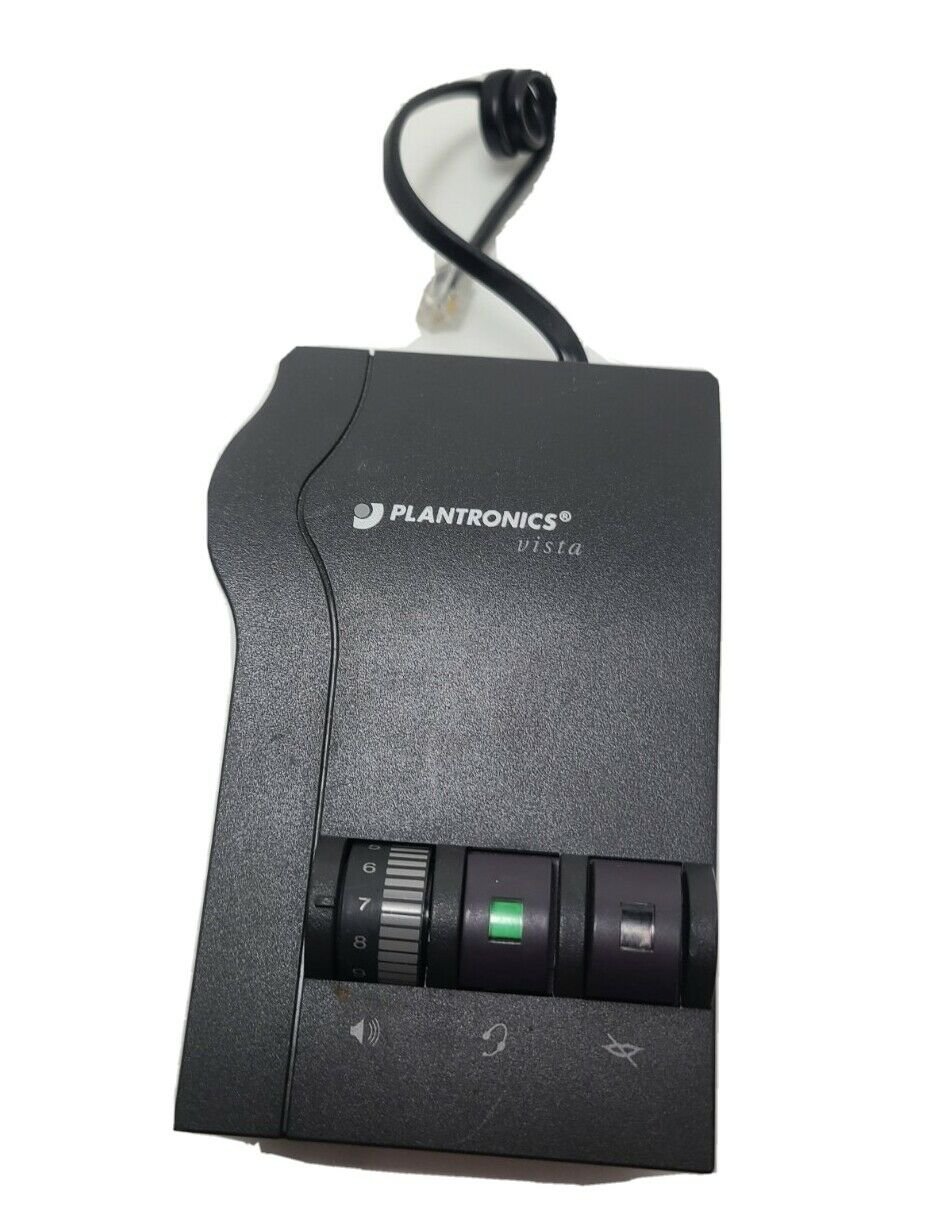 Plantronics Vista M12 Amplifier Audio Processor - Processor Only for VOIP