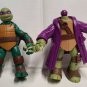 2012 Teenage Mutant Ninja Turtle Leonardo Action Figure 5" Viacom Playmates TMNT
