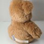 Anne Geddes Baby Bears Smiling Teeth Blue Eyes  Light Brown Bean Filled Bear 9"