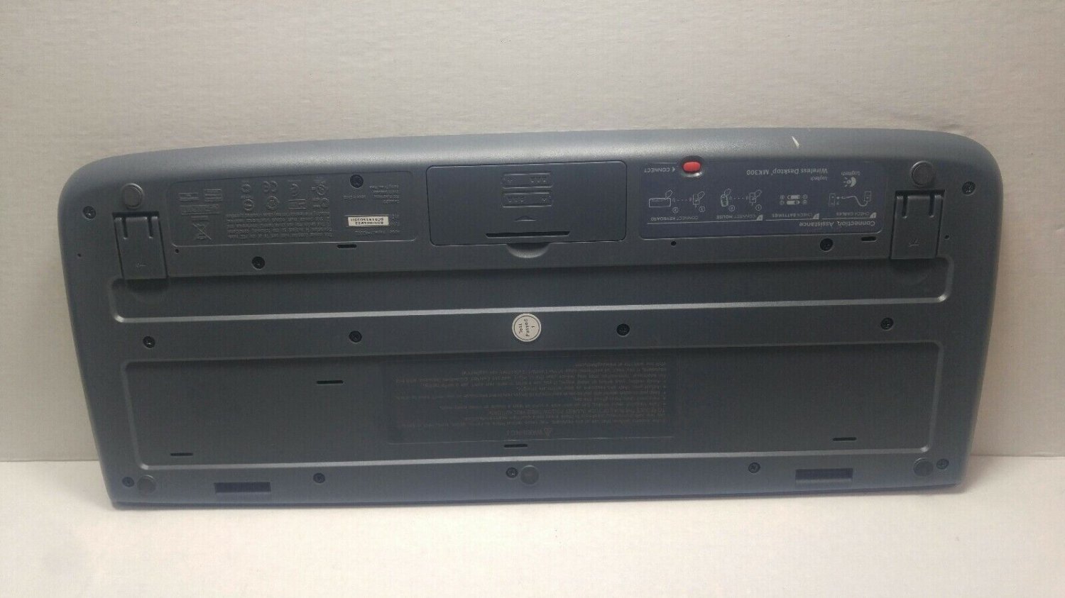 Logitech Wireless Keyboard & Receiver Black MK300