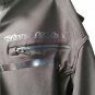 Womens Black Motorcycle Jacket Padded Reinforced Softshell Hooded Street & Steel