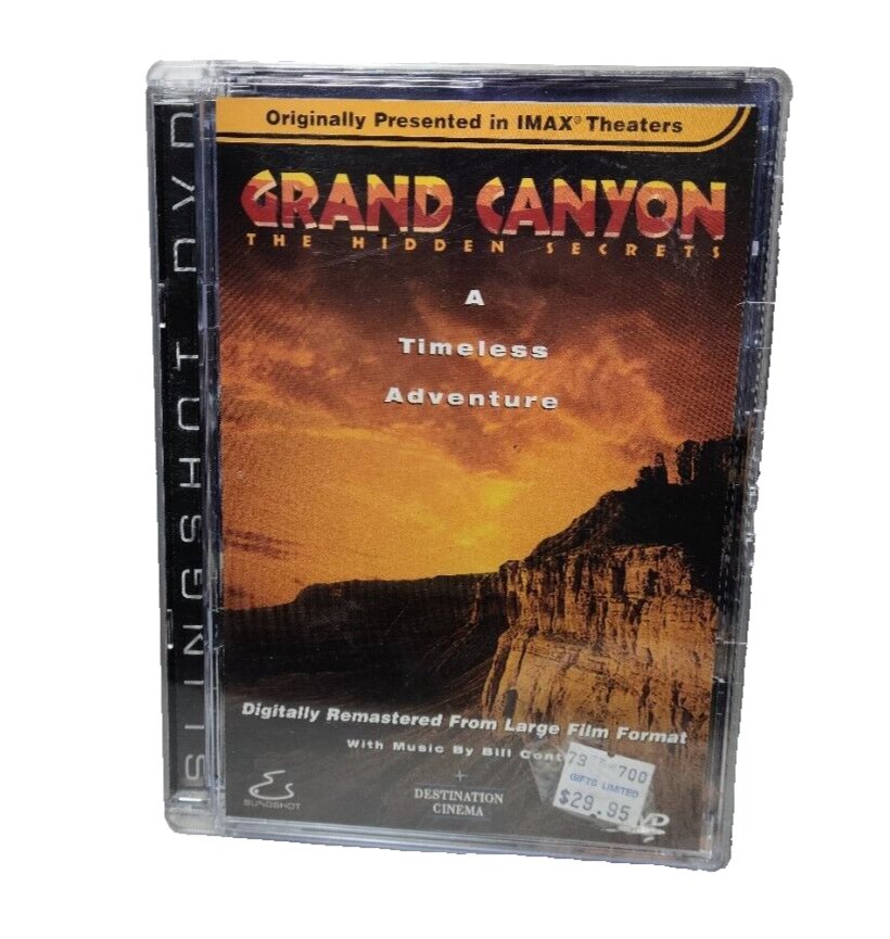 IMAX DVD - The GRAND CANYON - THE HIDDEN SECRETS