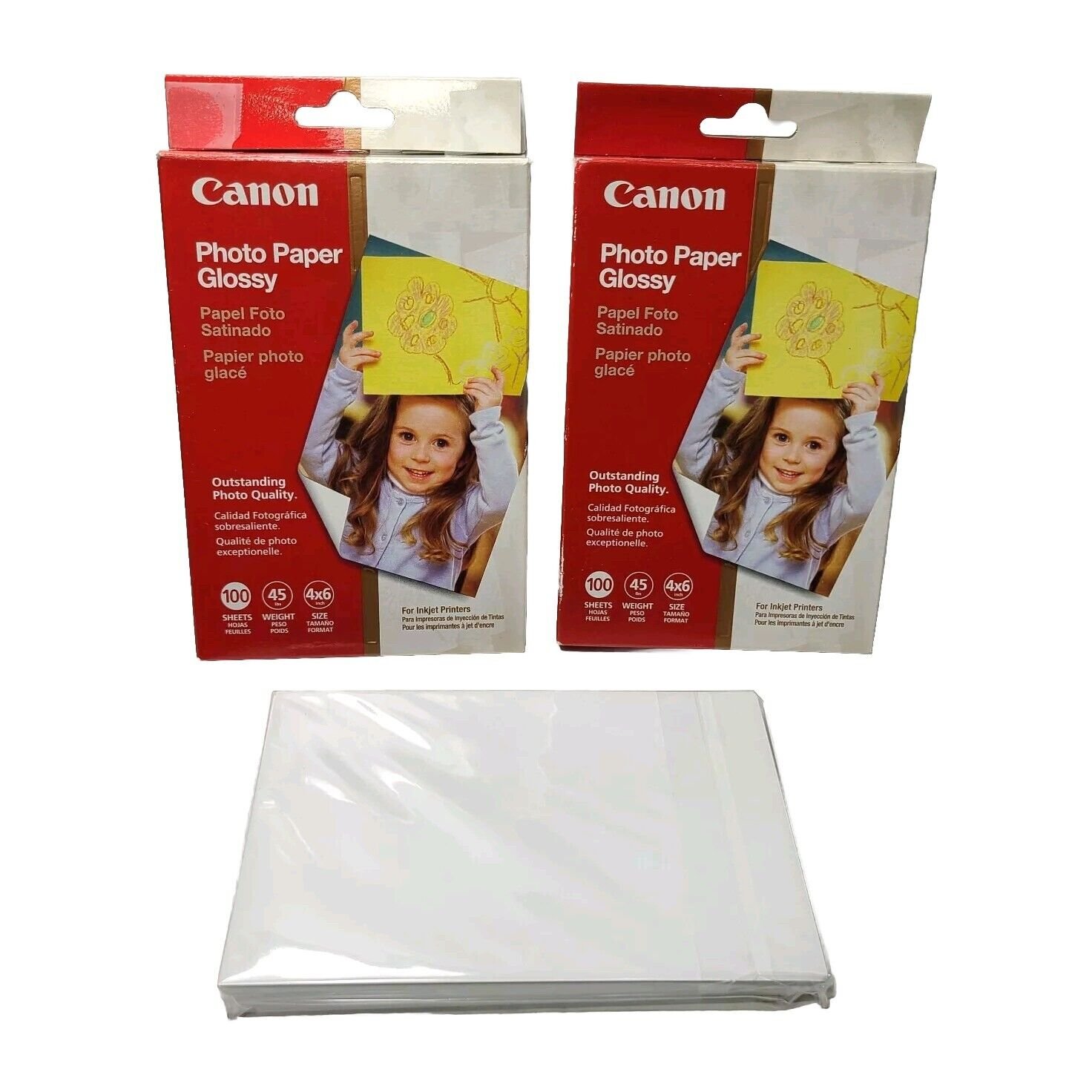 Canon Photo Paper 4x6 Glossy 250 sheets Brand New Sealed 45 Lbs For Inkjet Print