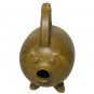Vintage Mid Century Modern Art Pottery Piggy Bank Pig Handle