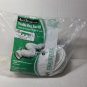Lambro  Flexible Vinyl Duct With Clamps 1307 White 4 inch X 5 ft