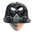 Star Wars Darth Vader Baseball Hat Snap Back Flat Bill Faux Leather Embroidered