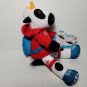 Chik-Fil-A Cow "Eat Mor Chikin" 2023 Summer Traveller Hiker Red Hoodie 9" Plush