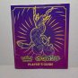 Official Pokemon TCG Scarlet & Violet Player&acirc;��s Guide Book Red Purple