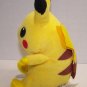 1998 Pokemon Pikachu  Stuffed Plush bean bag Toy by Hasbro