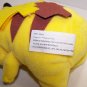 1998 Pokemon Pikachu  Stuffed Plush bean bag Toy by Hasbro