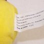 1998 Pokemon Pikachu  Stuffed Plush bean bag Toy by Hasbro