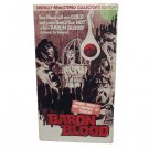 Baron Blood VHS Tape Mario Bava Horror - resealed