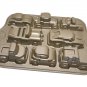 Nordic Ware Sweet Rides Classic Car Mini Cake Mold Pan Cast Aluminum Very Clean