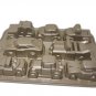 Nordic Ware Sweet Rides Classic Car Mini Cake Mold Pan Cast Aluminum Very Clean