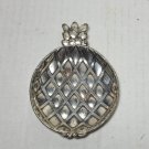 Vintage Eleanor Claire Silvertone Pineapple Trinket Tray Made In Japan Vintage Eleanor Claire Silvertone Pineapple Trinket Tray Made In Japan