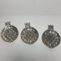 Vintage Eleanor Claire Silvertone Pineapple Trinket Tray Made In Japan