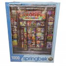 Springbok Puzzle Groovy Records 1000 Pieces-New In Sealed Box