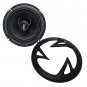 400 Watt, 6.5" 3-Way Speaker, EDGE EG-653, Power Acoustik, 4-OHM Voice Coil