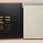 Basketball Sports Illustrated Ball Cover Texture Notebook Portfolio Ledger Pad