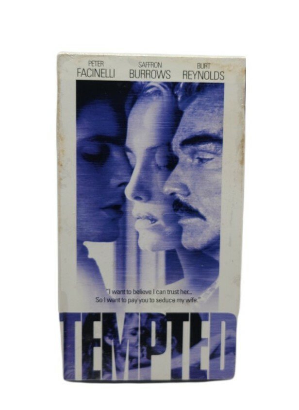 Tempted Promo/Screener VHS Full LengthSealed Burt 2001 Thriller Burt Reynolds