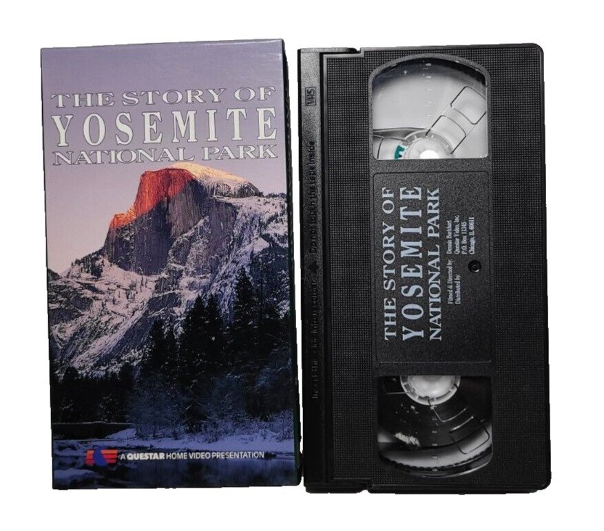 The Story of Yosemite National Park  Questar Home Video Presentation VHS 1991