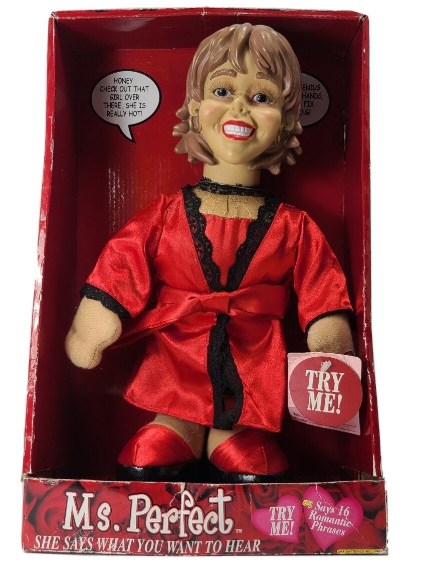 MS Perfect Sexy Talking Woman Doll 16 Phrases Funny Gift Tested