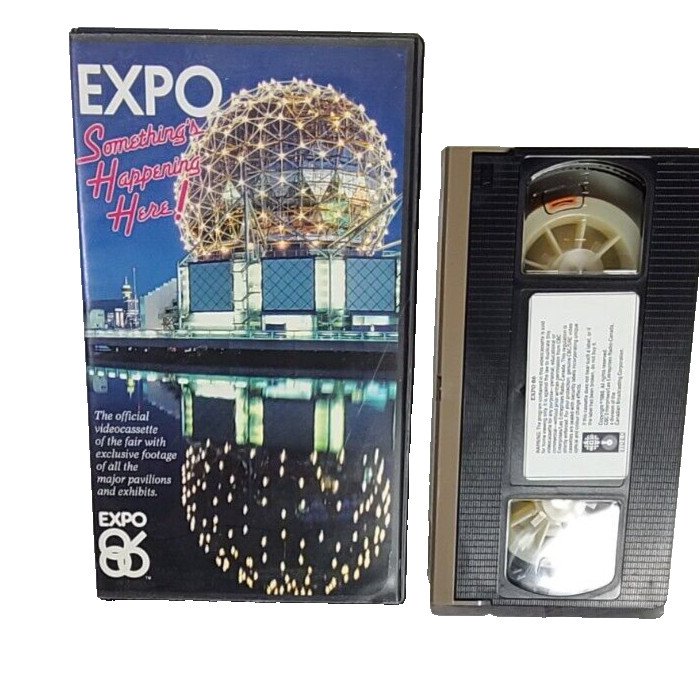 Expo 86 Official VHS of the Fair Exclusive footage- Something's Happening Here
