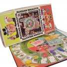 Vintage Russian Roulette Board Game Selchow & Righter 1976
