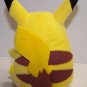 1998 Pokemon Pikachu  Stuffed Plush bean bag Toy by Hasbro 6"
