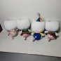 Lot Of 4 Ty Hello Kitty 5&acirc;�� Plushes - Sanrio