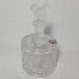 HOFBAUER Comics Club Disney LEAD CRYSTAL FROSTED GLASS Mickey Mouse Trinket Dish