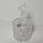 HOFBAUER Comics Club Disney LEAD CRYSTAL FROSTED GLASS Mickey Mouse Trinket Dish