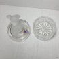 HOFBAUER Comics Club Disney LEAD CRYSTAL FROSTED GLASS Mickey Mouse Trinket Dish