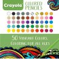 Crayola Colored Pencils, 50 Rich, Vibrant Colors - Brand New