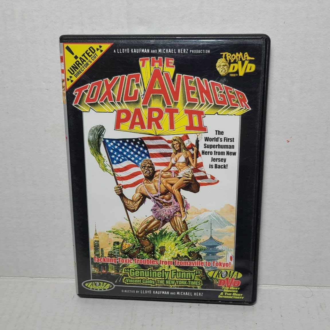 Toxic Avenger Part II DVD Unrated Director's Cut Troma Team Movie Sequel
