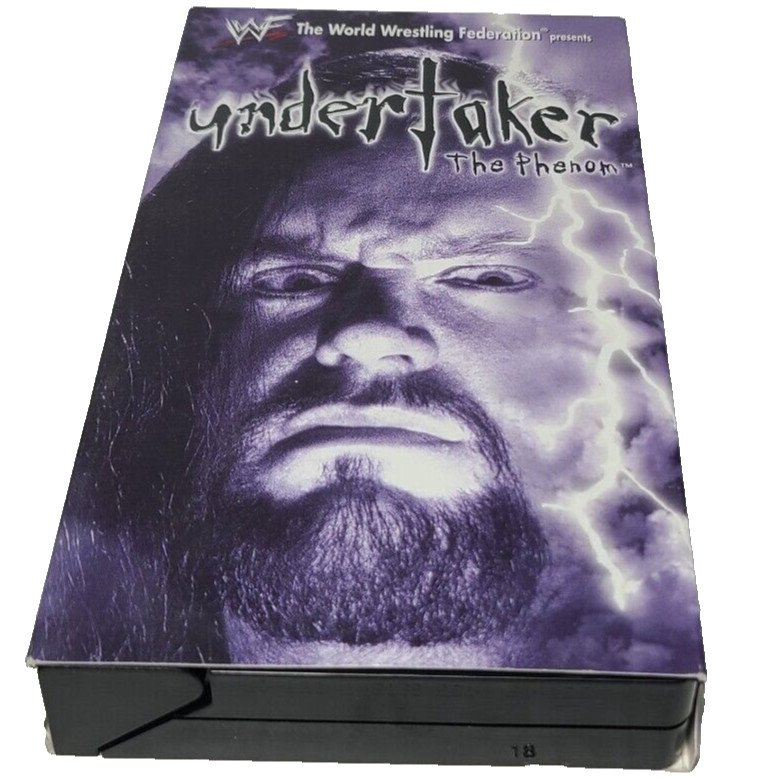 WWF Undertaker: The Phenom Kane wrestling VHS 1998 Vintage ReSealed