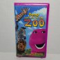 Barney Let's Go To The Zoo VHS 2001 Movie Tape Children's Purple Dinosaur Kid’s