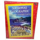 National Geographic Mystery Voyage Game Re SEALED  Complete 1997