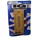 Rare Vintage IQ Challengers Horse Race Wood Game Factory Sealed