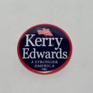 Kerry Edwards A Stronger America Pinback Button Presidental Campaign Demstore Kerry Edwards A Stronger America Pinback Button Presidental Campaign Demstore