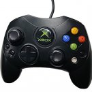 OEM Wired Black Microsoft Original Xbox Controller S w/ Breakaway Cable / Tested
