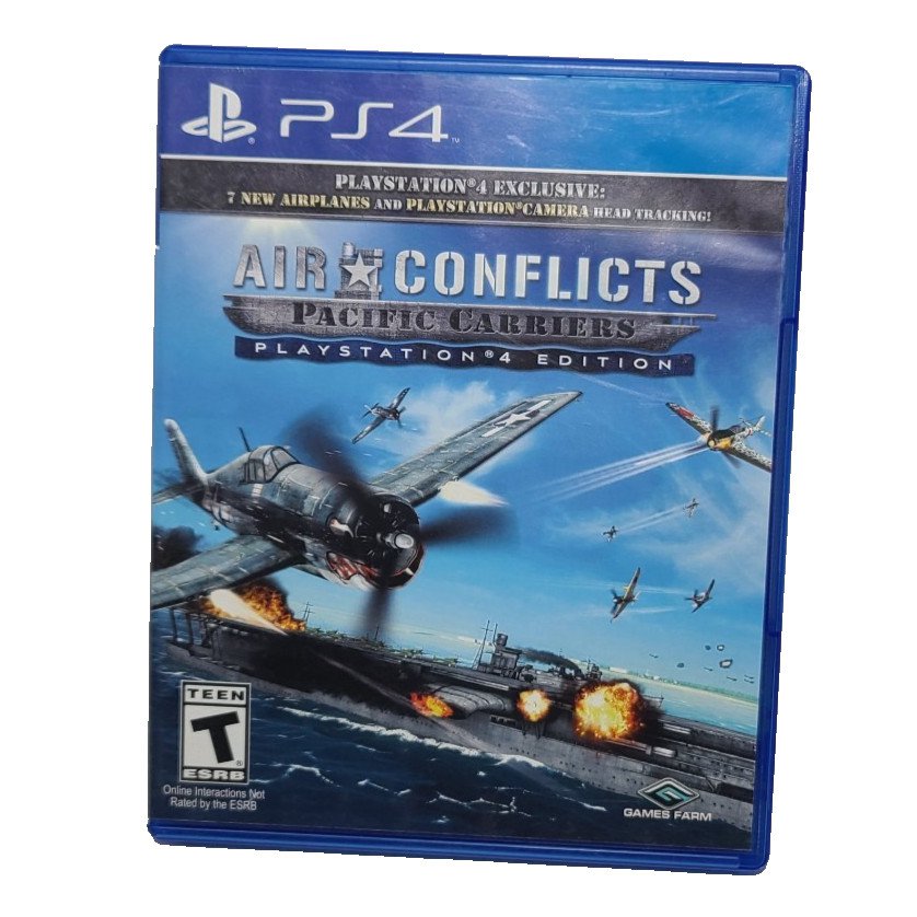 Air Conflicts: Pacific Carriers (Sony PlayStation 4, 2015) CIB