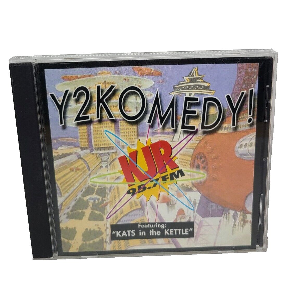 Y2Komedy SEATTLE KJR 95.7FM Featuring Kats In The kettle CD Gary Bryan & nut hut