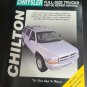 Chilton Repair Manual 20404 Chrysler DODGE Instructiona Full-Size Trucks 97-00