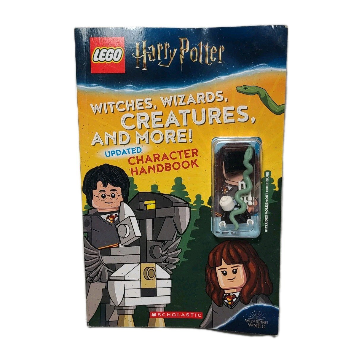 Harry Potter Character Hand Book and Minifigure Voldemort LEGO
