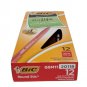 BIC&Acirc;&reg; Round Stic&Acirc;&reg; Xtra Life Ball Point Pen; Red; 12 Pack
